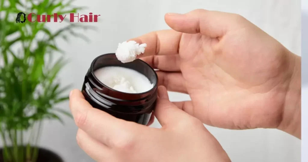 Applying The Curl Activator Cream