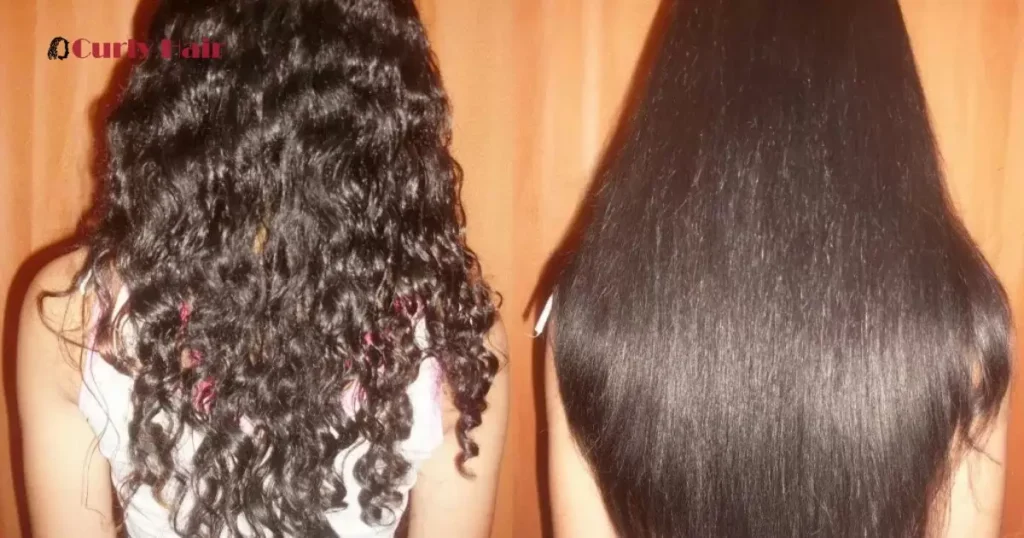 Can Curly Hair Naturally Straighten?