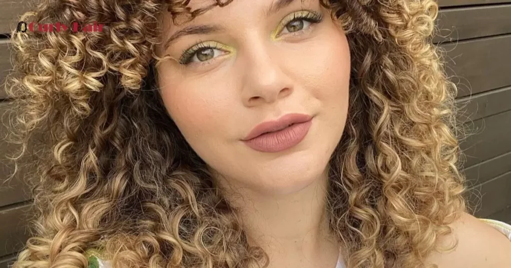 Chunky Layered Curls With Bangs