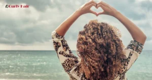 Curly Hair at the Beach