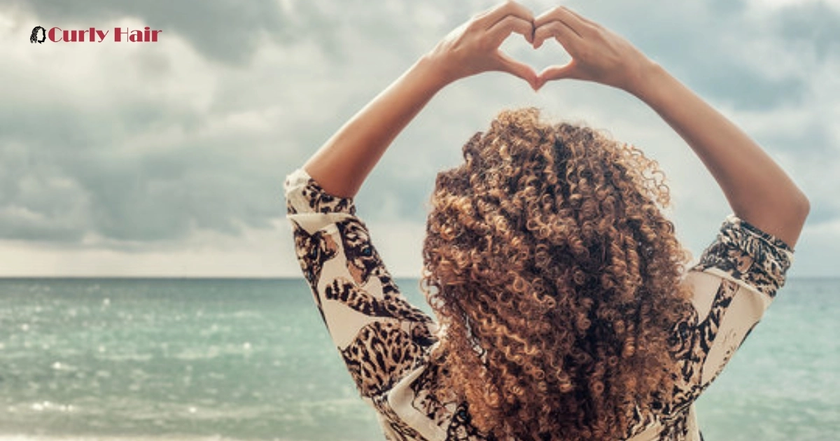 Curly Hair at the Beach