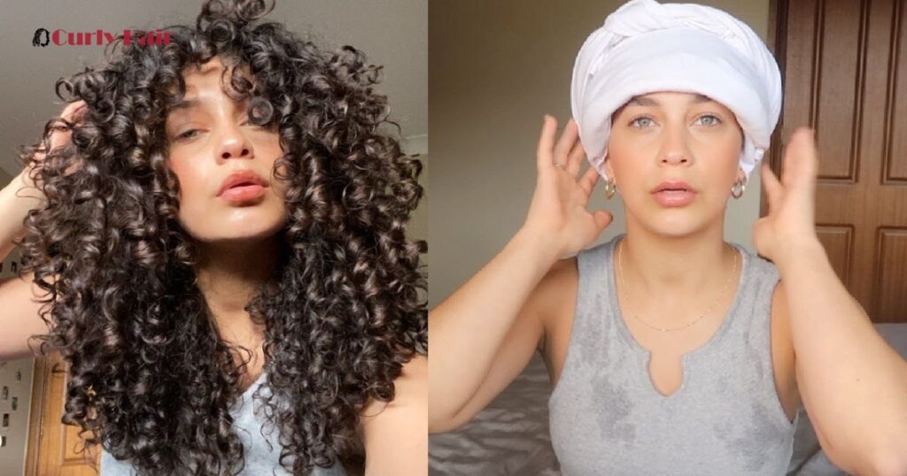 How to Make Dry Curly Hair Shiny