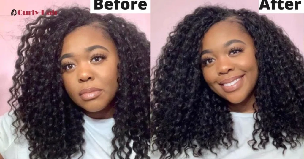 Revive Curly Hair After Having a Baby