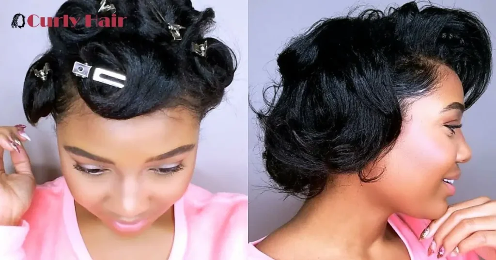 Extra Tips for Long-Lasting Pin Curls on Curly Hair