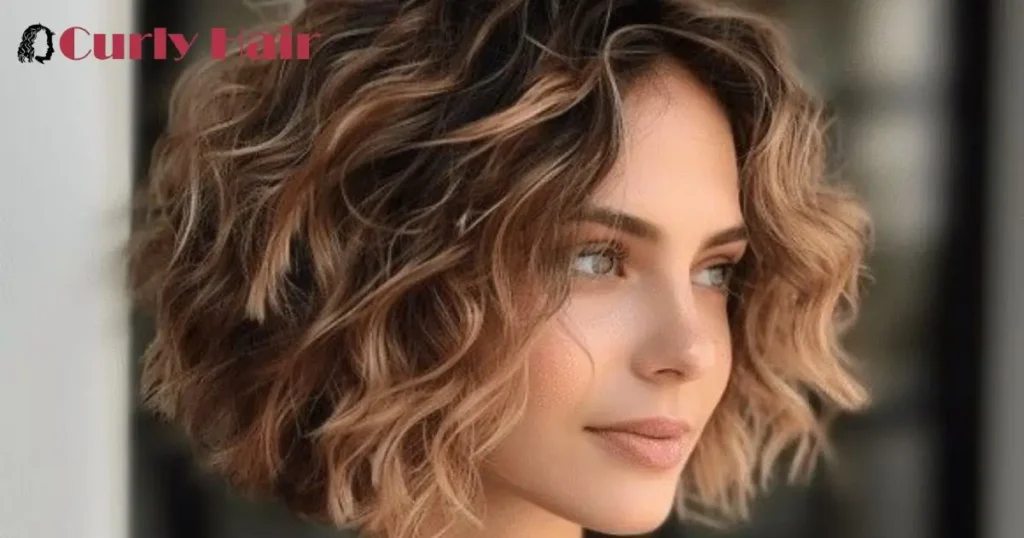 Defined Curly Bob