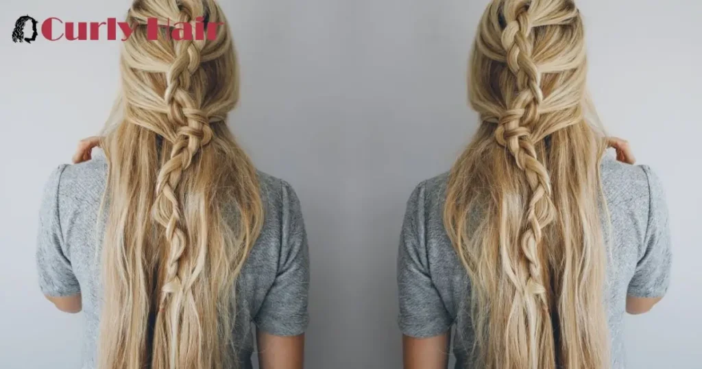 Half-Up Beach Braids