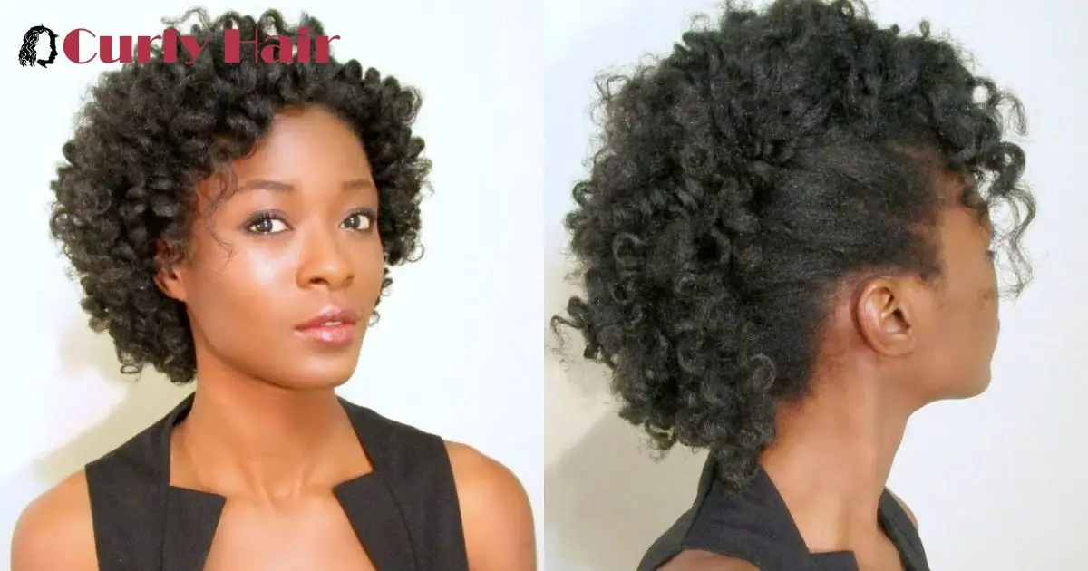 How Do You Style a Children's Mohawk for Curly Hair?