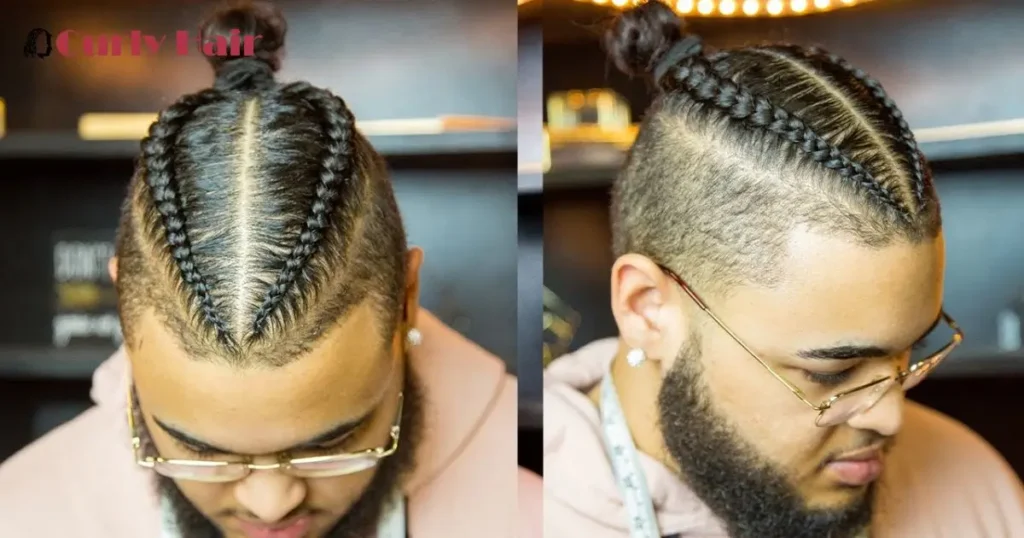 Prepping Curly Hair for Cornrow Braids
